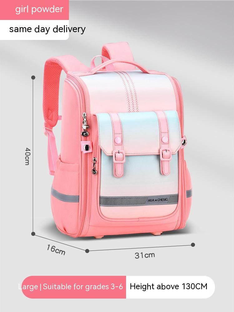 High Quality Student Spine Protection Large Capacity Children's Backpack For Grades One To Three To Six