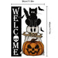 Halloween Garden Banner Day Of The Dead Flag Creative Ghost