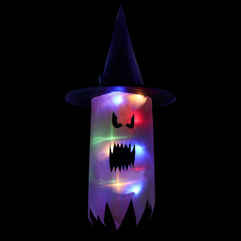 Halloween Rougeoyant Coloré Chapeau Fantôme Pendentif