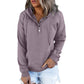 Women's Long-sleeved Coat Loose Casual Hooded Sweater