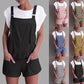 Youthful Cotton Overall Shorts 4 Colors