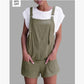 Youthful Cotton Overall Shorts 4 Colors