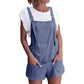 Youthful Cotton Overall Shorts 4 Colors