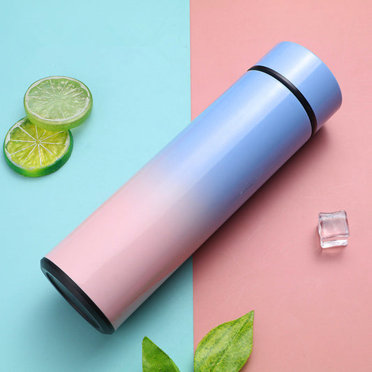 Intelligent Stainless Steel Bottle Cup Temperature Display Vacuum Flasks Travel Car Soup Coffee Mug Water Bottle