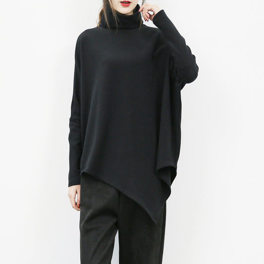 Women's Irregular Casual Cotton Long Sleeve Top