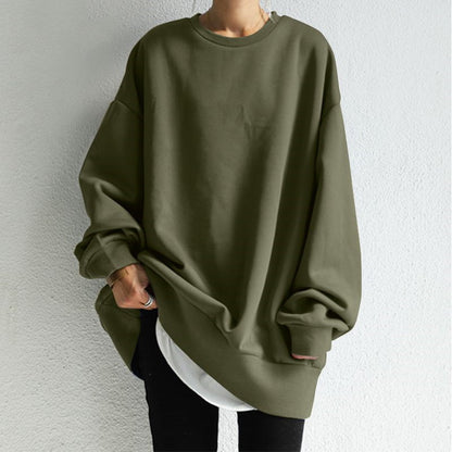 Women's Pullover Round Neck Loose Sweater