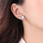 Rose Type Pearl Elegant Ear Studs Temperament Trend