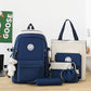 Leisure Student Backpack Five Piece Set