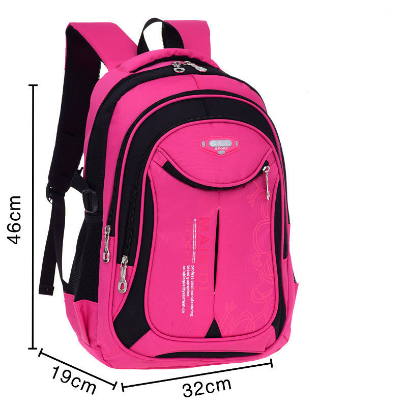 Children's lightweight waterproof schoolbag