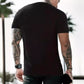 Men's English Letter Short Sleeve