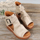 Women's Summer Fashion High-top Wedge Sandals