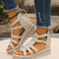 Summer Women's Wedge Rhinestone Platform Sandals