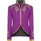 Halloween Men's Fashionable Jacket Court Prince Golden Embroidered Suit Sports Jacket