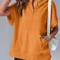 Women's Three-point Short-sleeved Hooded Sweater