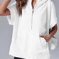 Women's Three-point Short-sleeved Hooded Sweater