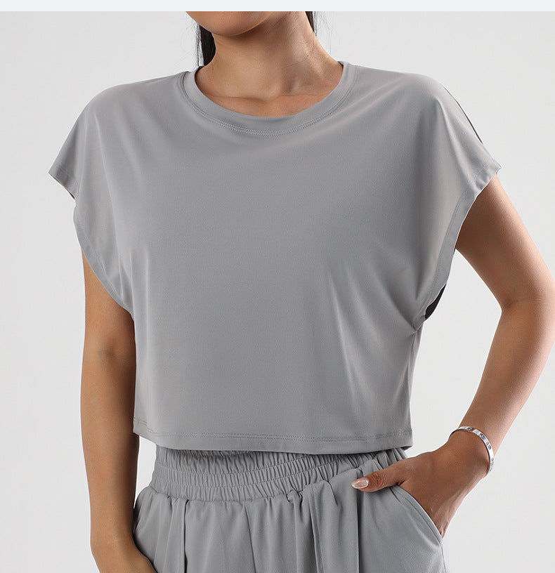 Summer Thin Minimalism Top Women's Quick-drying T-shirt