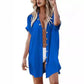 Women's Shirt Loose Beach Cardigan Sunscreen Bikini Blouse