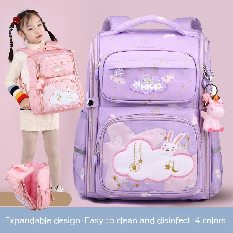 Lightweight Western Style Three-dimensional Schoolbag For Primary School Students