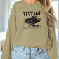 Women's Fashionable Solid Color Printed Long Sleeved Sweatshirt