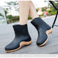 Women's Mid-calf Waterproof Soft-soled Rain Boots