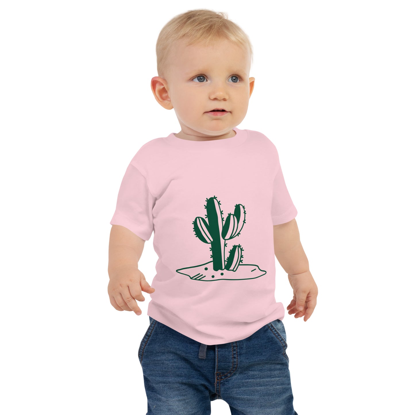 T-shirt à Manches Courtes en Jersey pour Bébé