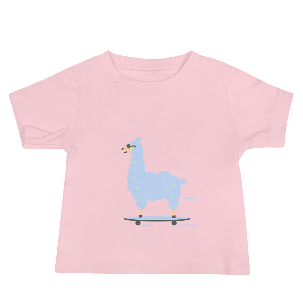 T-shirt à Manches Courtes en Jersey pour Bébé