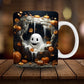 Tasse à café en céramique citrouille d'Halloween