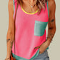 Women's Round Neck Sleeveless Pullover European And American Leisure Style Loose