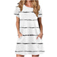 Summer Pullover Medium Style Dress Female