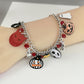 Bracelet Halloween avec crâne de citrouille fantôme bijoux drôles