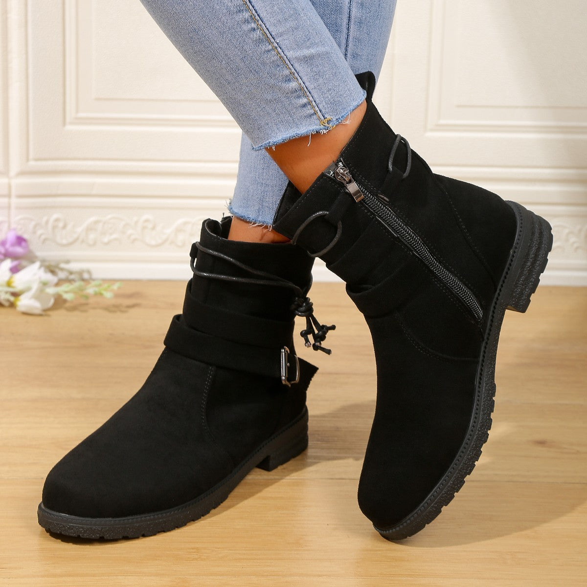 Women's Fashion Casual Retro Martin Boots