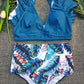 Sexy Swimsuit Printed Split Bikini Swimsuit Women Swimwear