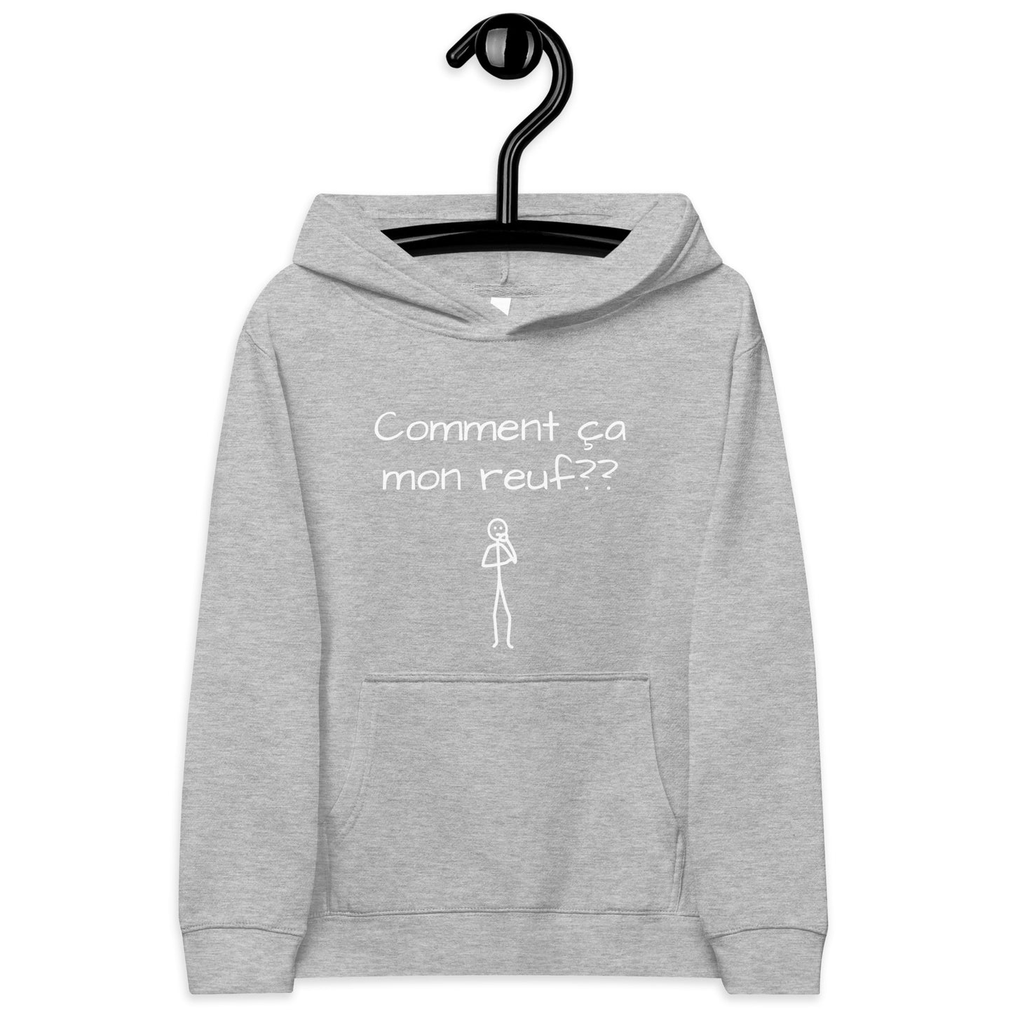 Sweat à capuche polaire pour enfants