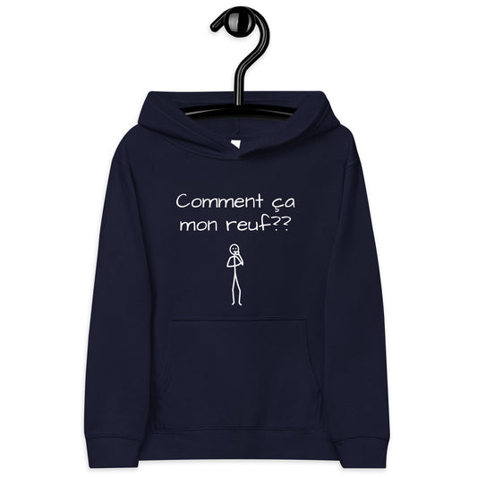 Sweat à capuche polaire pour enfants