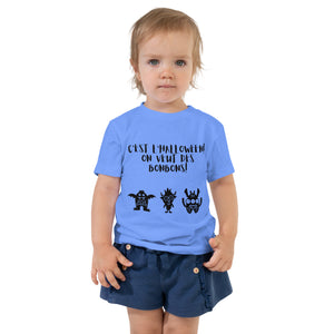 T-shirt à Manches Courtes pour Enfant en Bas Âge