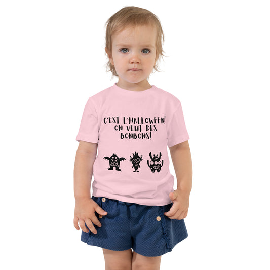 T-shirt à Manches Courtes pour Enfant en Bas Âge